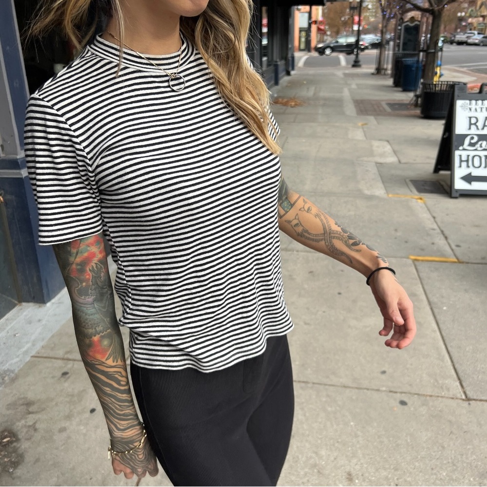 Vans Off The Wall Women’s Striped Shirt
